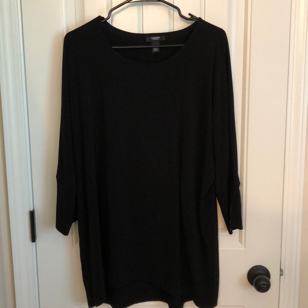 Alfani black tunic
